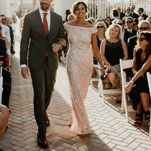 Adrianna Papel Sequenced Gown